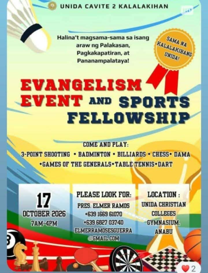 Evangelism Event and Sports Fellowship